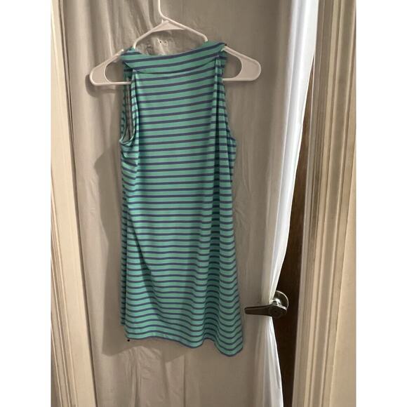 Ellie Kai Turquoise Purple Kim Tank Mini Dress Sz S - Picture 3 of 3